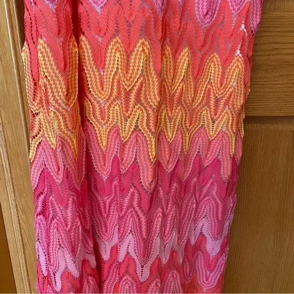 Lilly Pulitzer Vibrant Pink and Yellow Maxi Dress - Picture 4 of 13